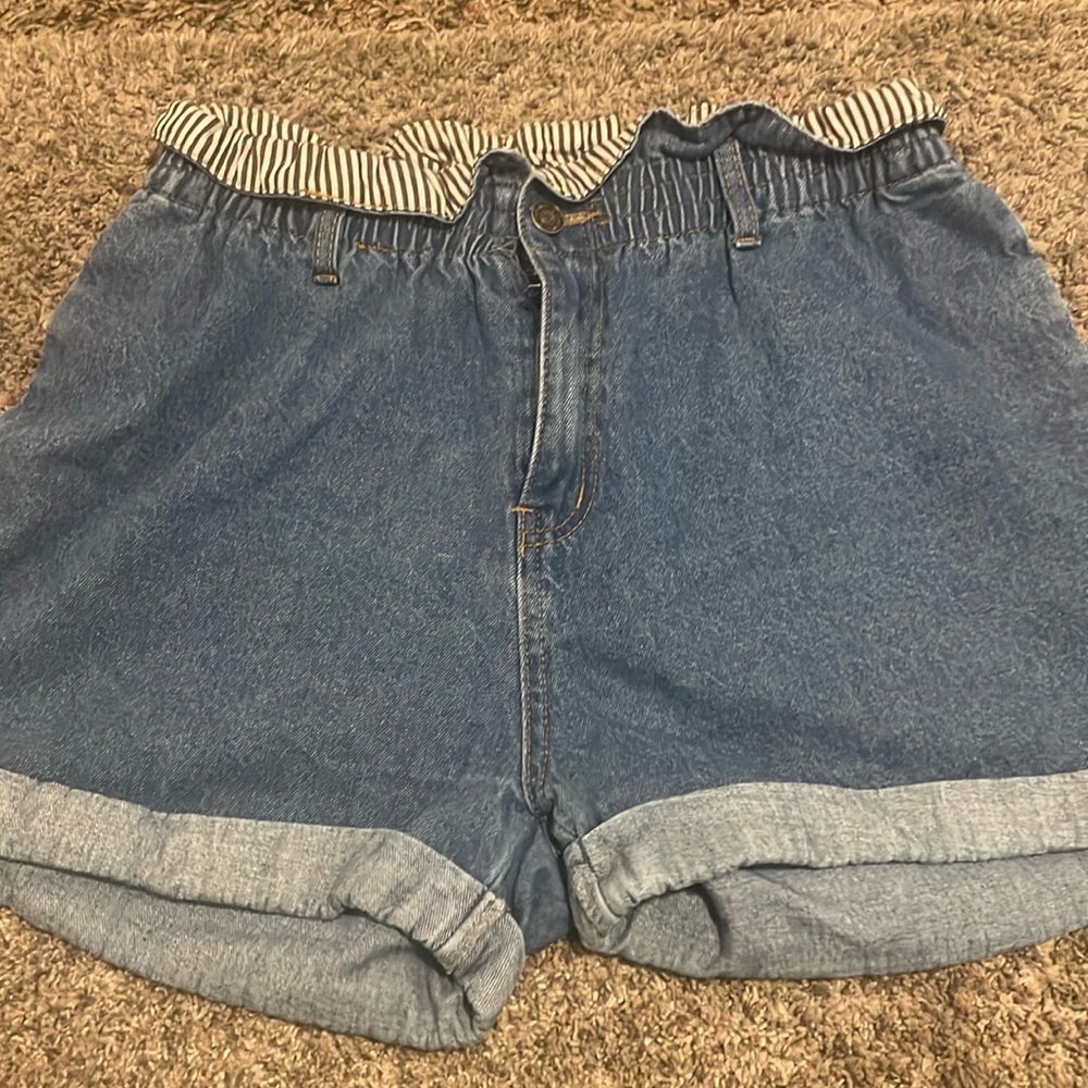 Size large jean shorts